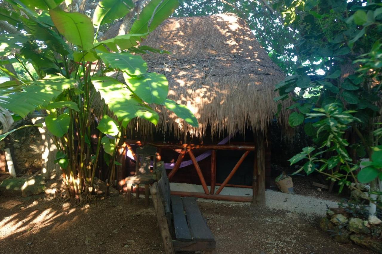Near Lake Hostal Bacalar Exterior foto